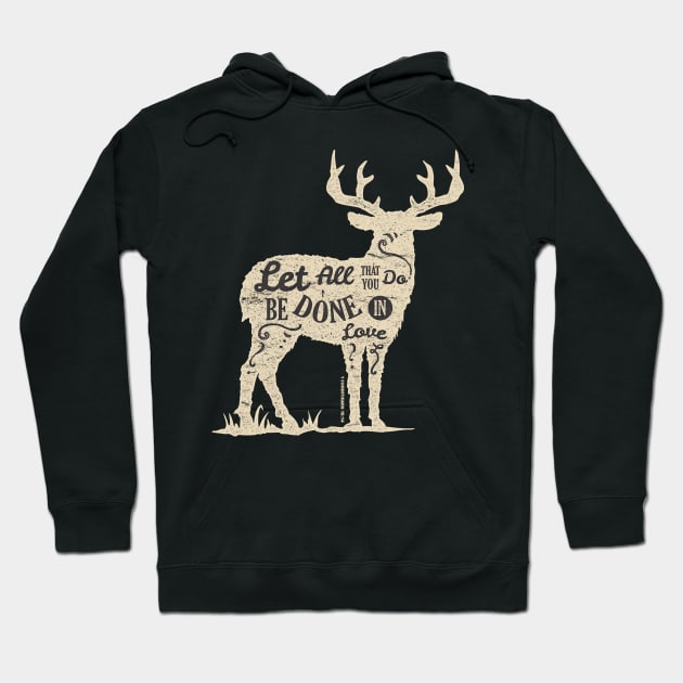 Deer Hoodie by Dojaja